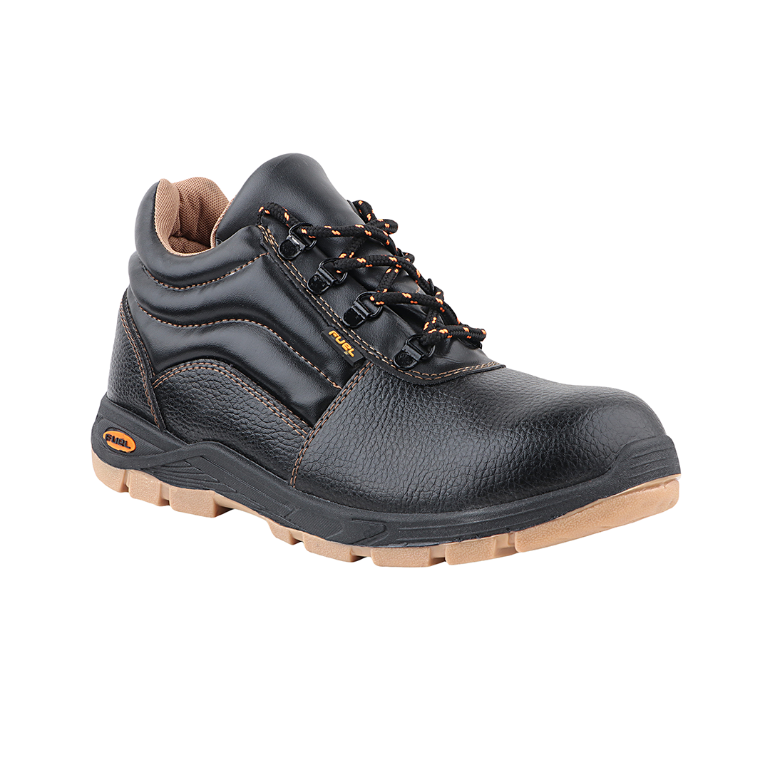 FUEL Comfortable and breathable Jordan HC PVC safety shoes with 100J fit at every work and style (Black)