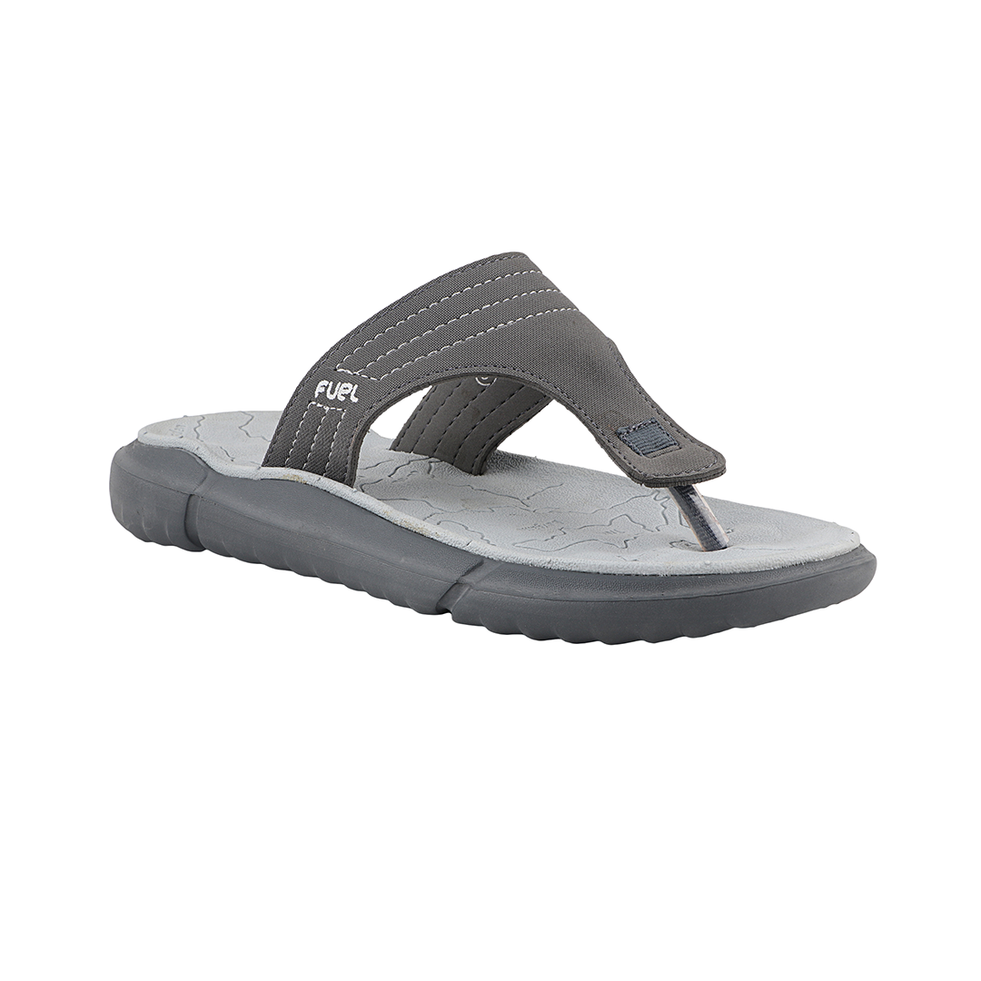 FUEL SAFARI SLIPPERS FOR MEN (GREY)