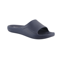 Fuel Swift Navy Comfort Slides with Textured EVA Sole, Anti-Slip Slip-On Slippers