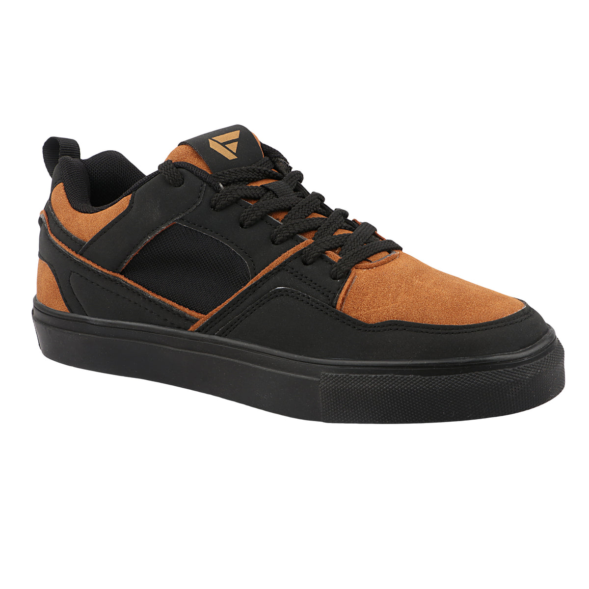 FUEL Nava-08 Lightweight Casual & Running Shock-Absorbing Comfort TPR Sole Sports Shoes for Men's (Black)