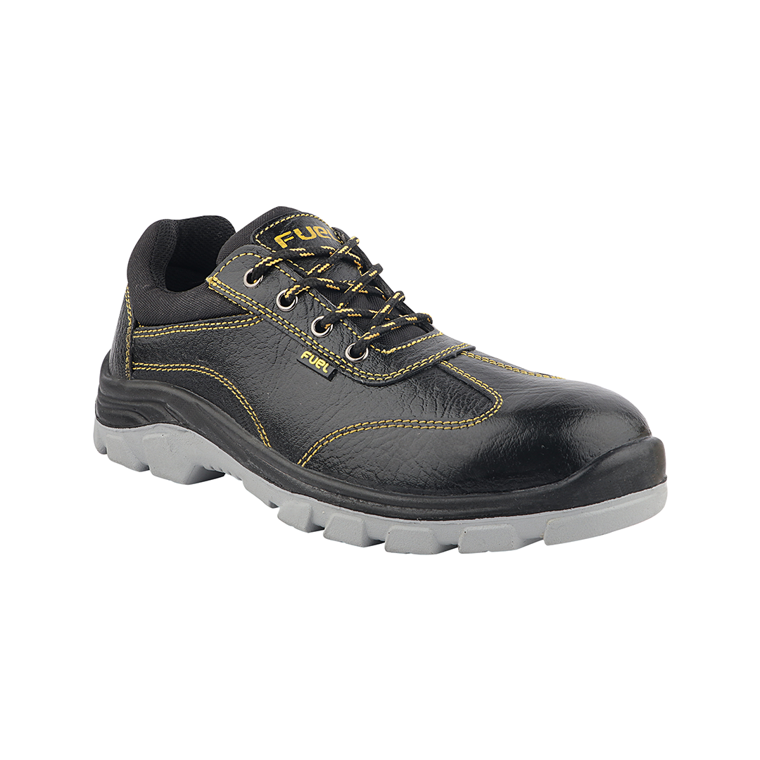 Fuel Mortar Safety Shoes for Men's (Black)