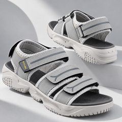 FUEL Keta Comfortable & Lightweight Sports Sandals for Men's (Grey)