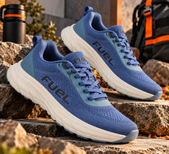 FUEL Phantom Running & Walking with Cushioned Comfort and Durable Sole for Men's (Blue)