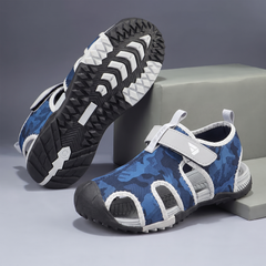 FUEL Soldier-12 Fisherman Sandals for Men (Blue)