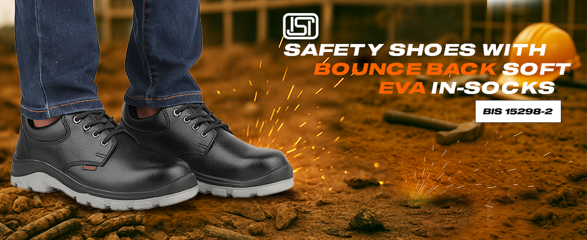 FUEL Spear DD Safety Shoes for Men's (Black)