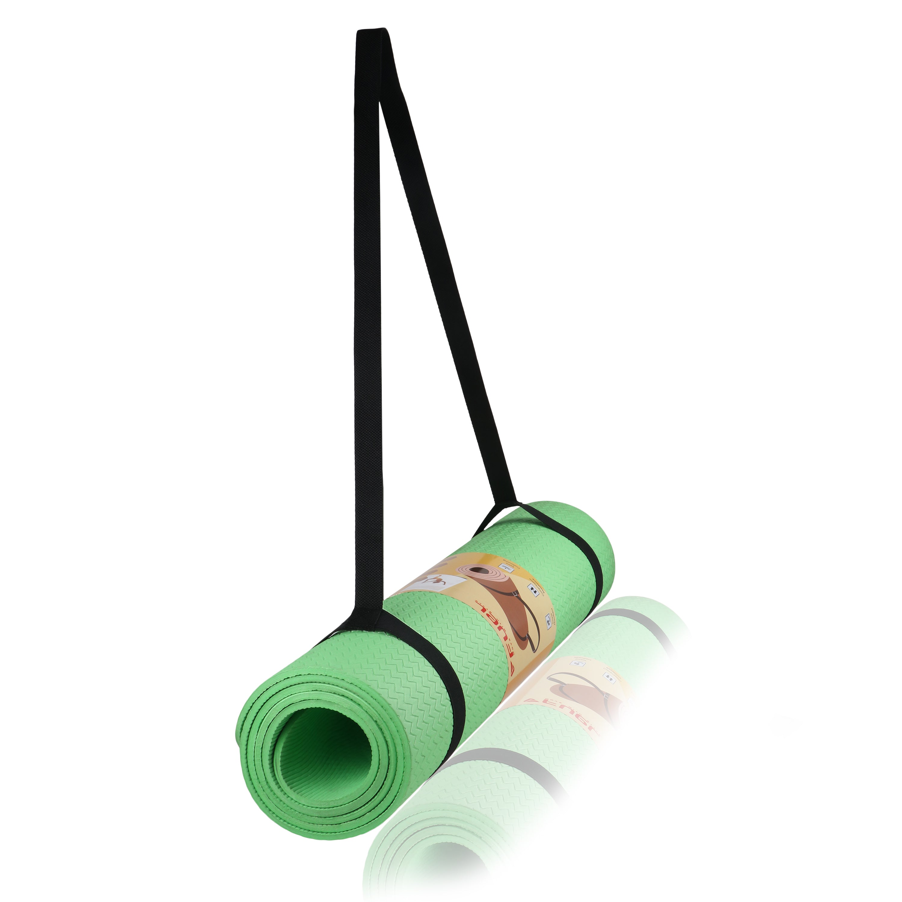 Fuel EVA Yoga Mat (Black/Green)