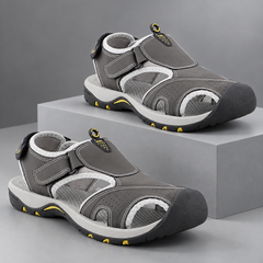 FUEL Soldier-04 Fisherman Sandals for Men (Grey)