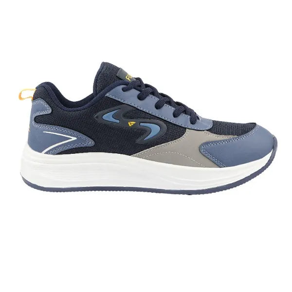 FUEL XO-Blaze Shoes for Men – Stylish & Lightweight Lycra Upper Shoes with Comfortable EVA Insole and Durable Sole for Everyday Casual Wear, (Blue, Purple)