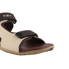 FUEL 2112-02 SANDALS FOR MEN'S (BROWN-BEIGE)