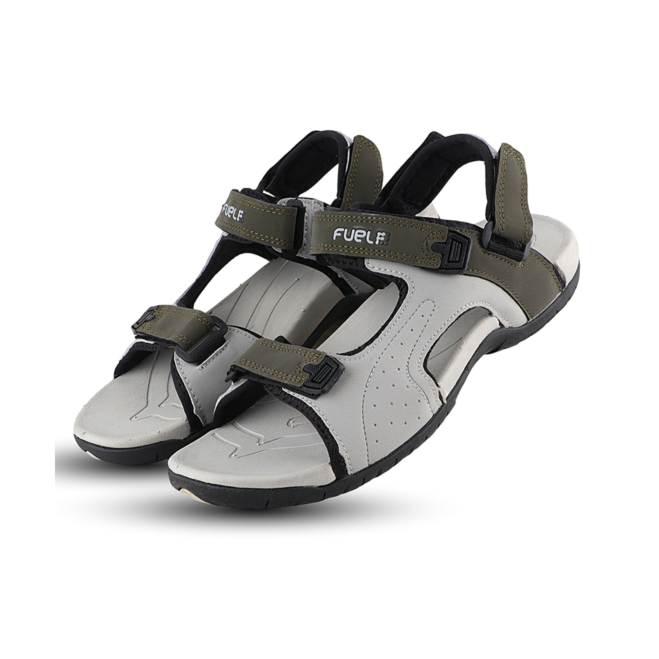 Fuel 2112-02 Sandals For Men's (Olive-Grey)