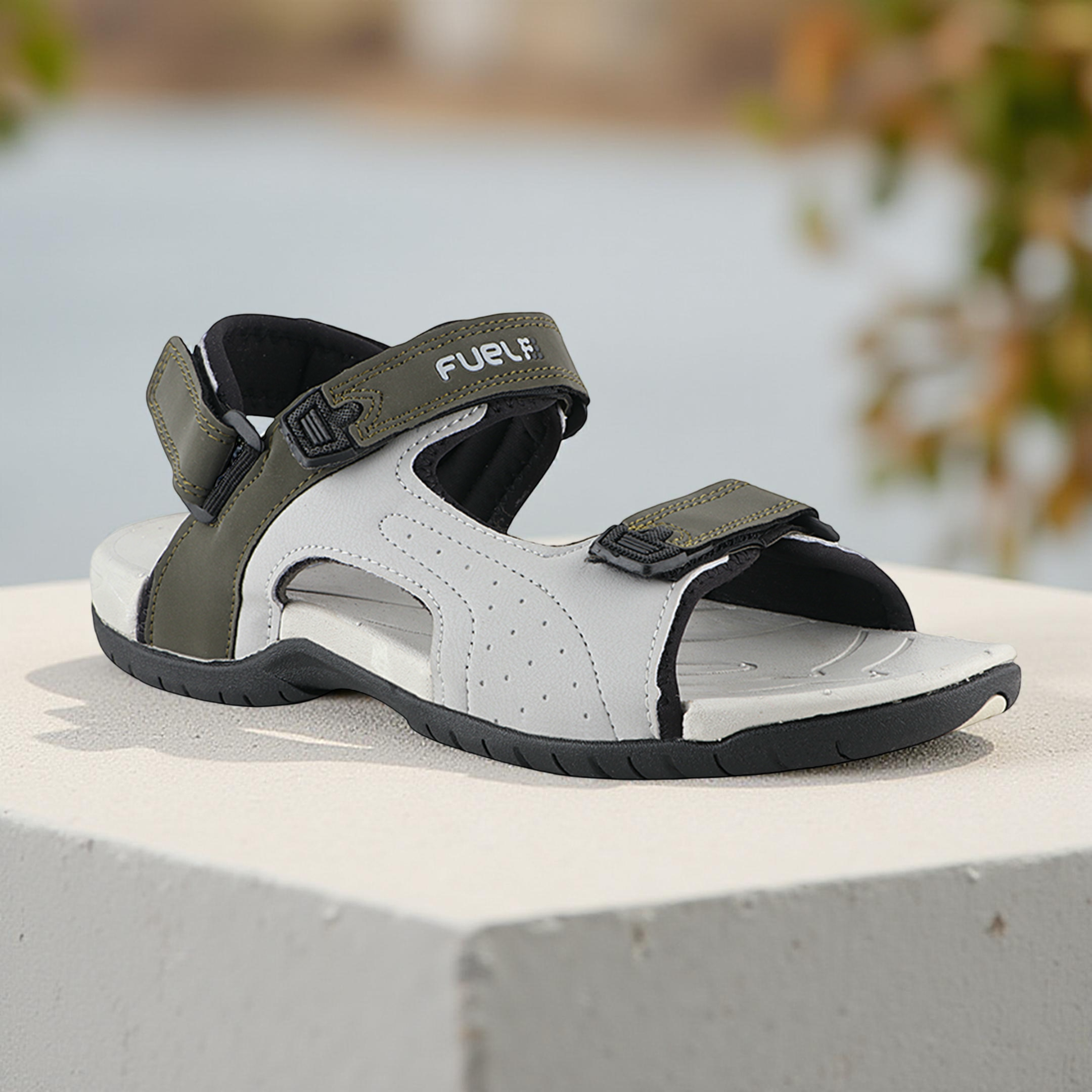 Fuel 2112-02 Sandals For Men's (Olive-Grey)