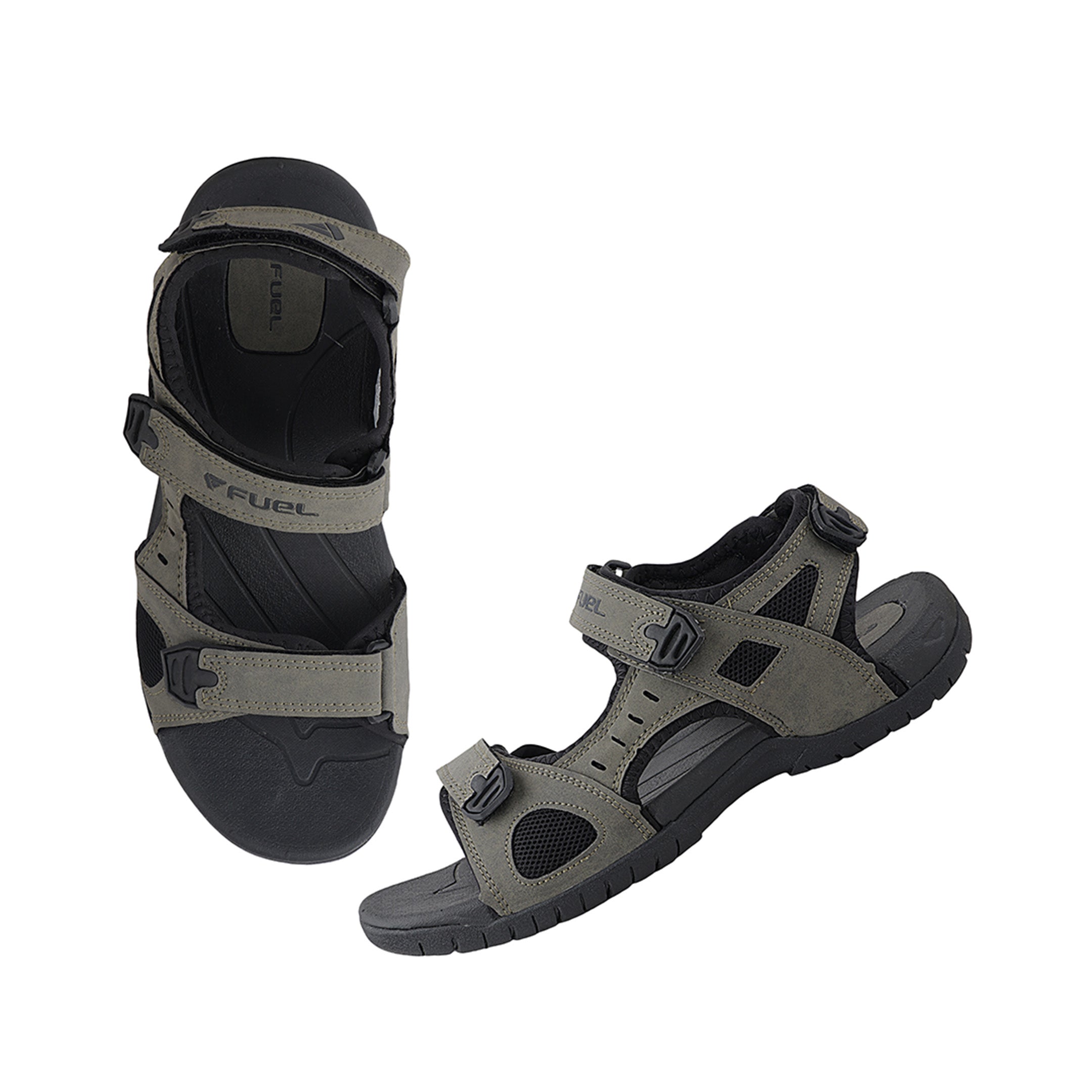 Fuel 2112-04 Sandal For Man (Mehndi-black)