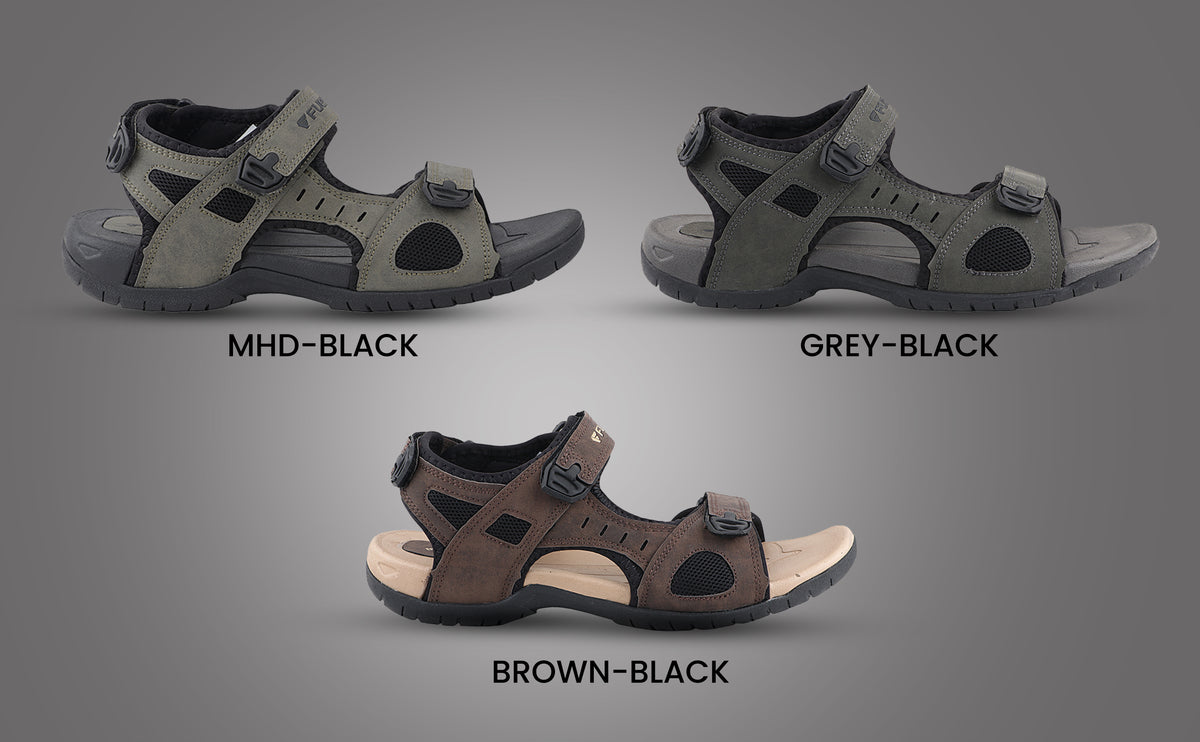 FUEL 2112-05 Comfortable Outdoor Sandals For Men's (Grey)