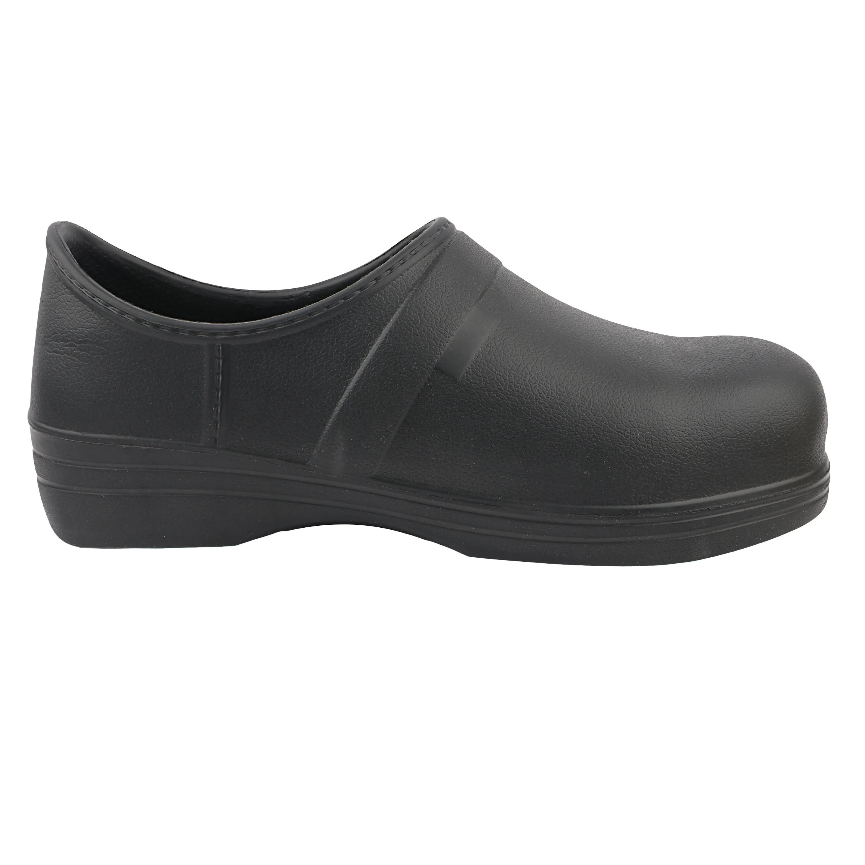FUEL Oryon Safety Shoes for Men – Lightweight EVA Safety Footwear with Protective Toe, Comfortable Cushioned Footbed & Durable Sole for Industrial, Construction & Work Use, (Black)