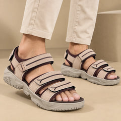 FUEL Keta Comfortable & Lightweight Sports Sandals for Men's (Brown)