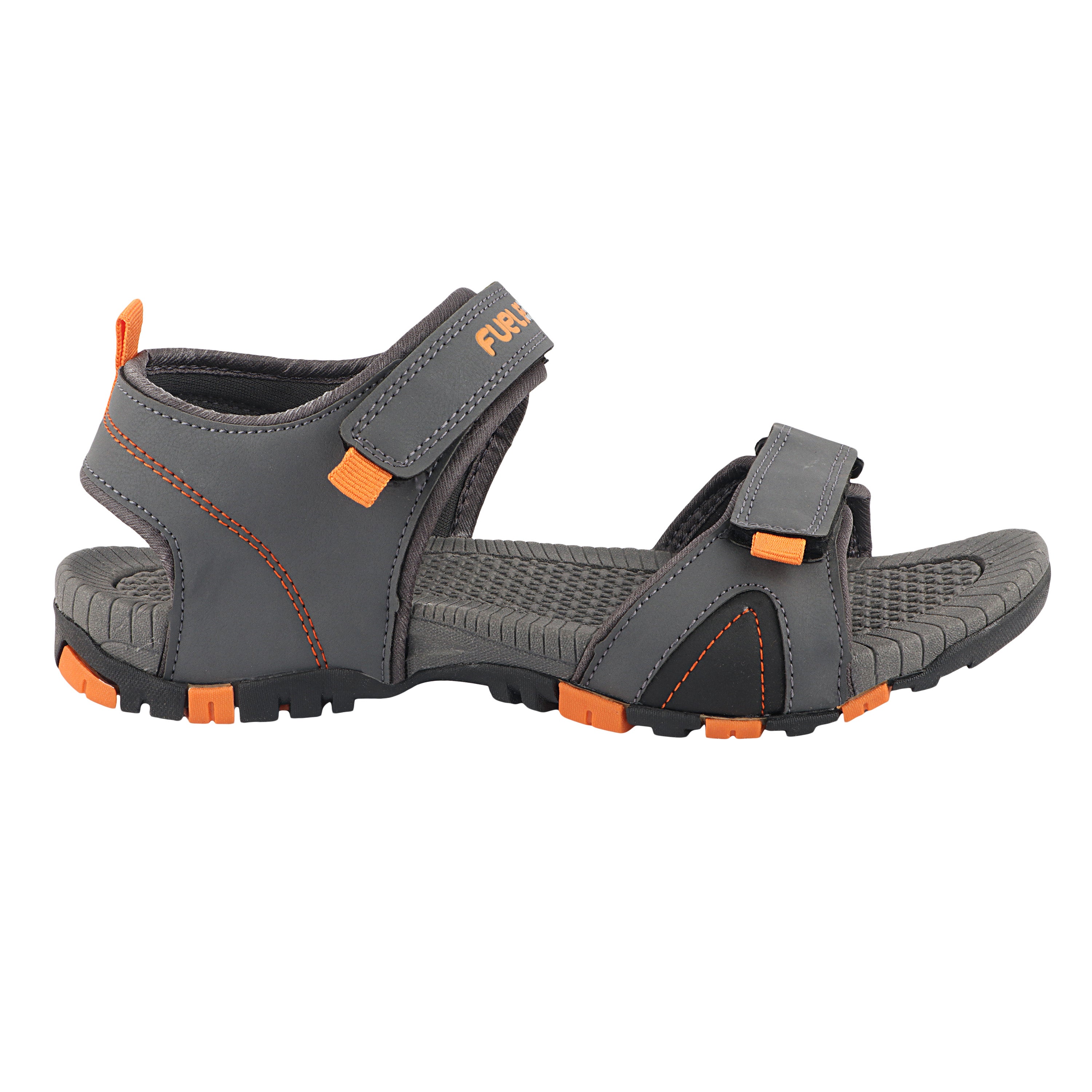 Fuel Austin-03 Sandals For Men's (Grey-orange)
