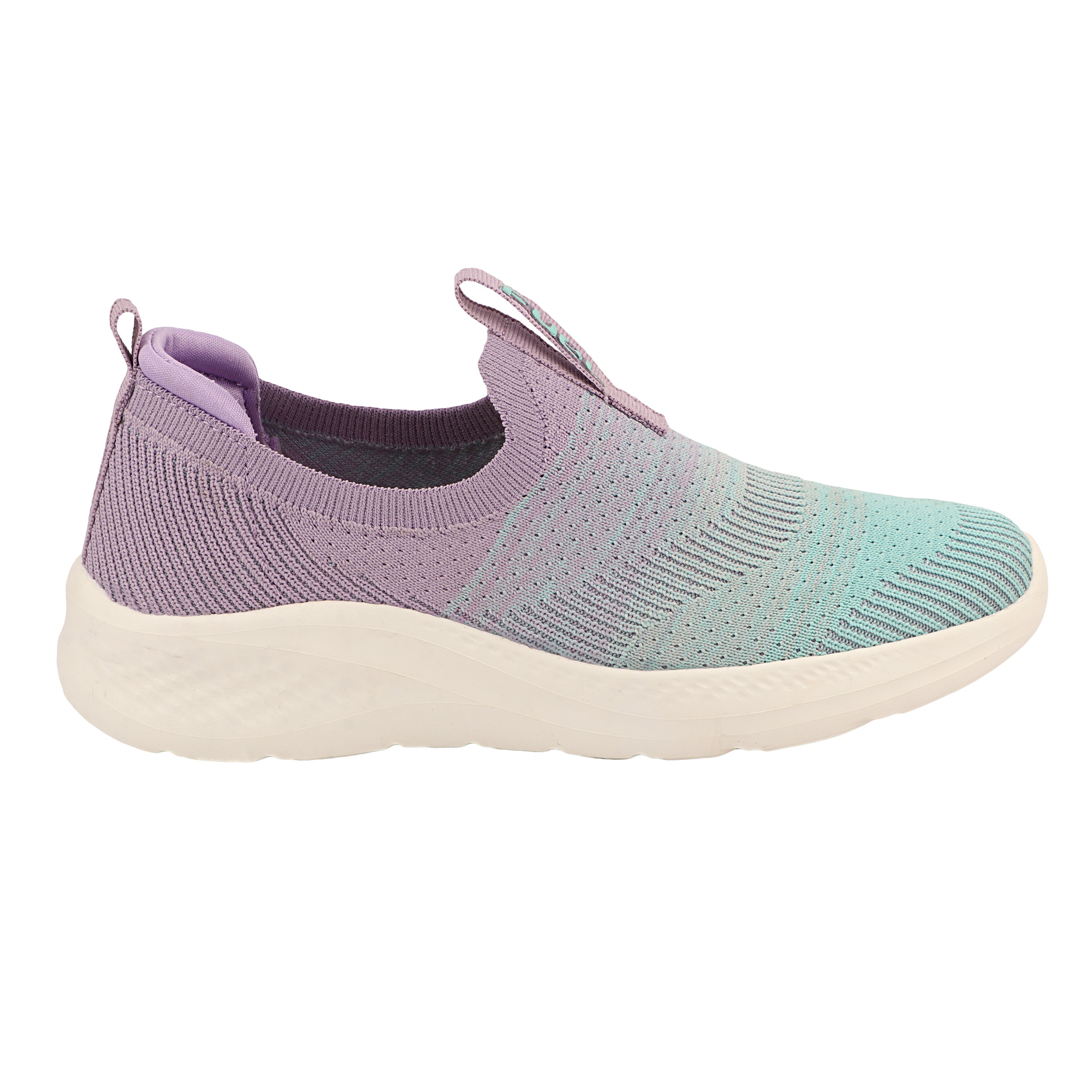 FUEL Nova-01 Lightweight & Cushioned Footbed with Breathable Knit Casual Wear Shoes for Women's (Green)