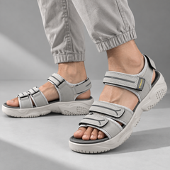 FUEL Keta Comfortable & Lightweight Sports Sandals for Men's (Grey)