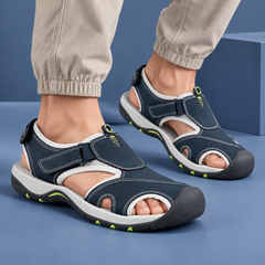 FUEL Soldier-04 Fisherman Sandals for Men (Navy)