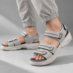 FUEL Keta Comfortable & Lightweight Sports Sandals for Men's (Grey)
