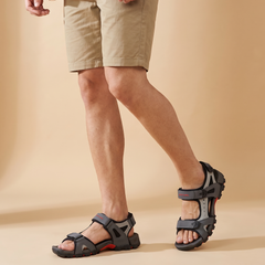 FUEL Timberland-02 Comfortable Casual Sandals for Men (Grey)