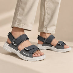 FUEL Combat-01 Breathable & Anti-Skid Outdoor Sandals For Men's (Grey)