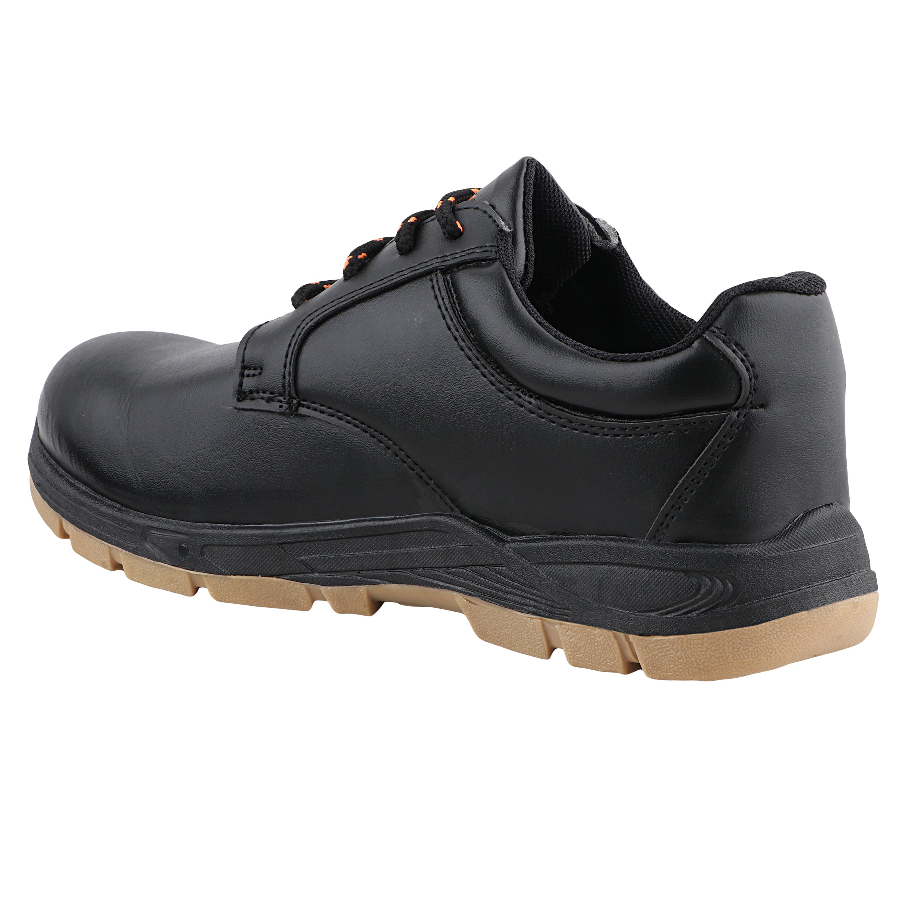 FUEL Comfortable and breathable Jordan LC 2 PVC Safety Shoes with 100J fit at every work and style (Black)