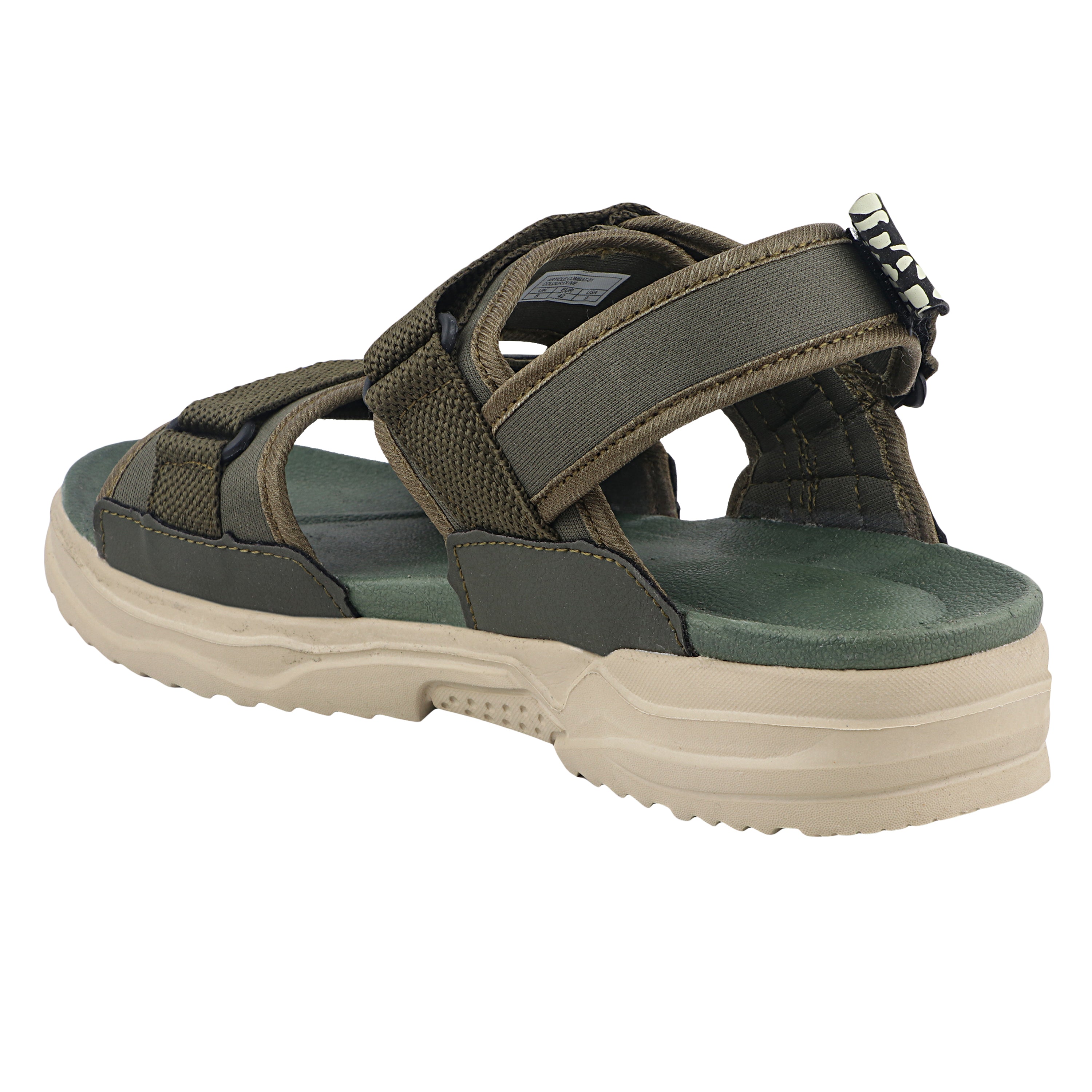 Fuel Combat-1 Sandal For Men's (BEIGE/OLIVE)