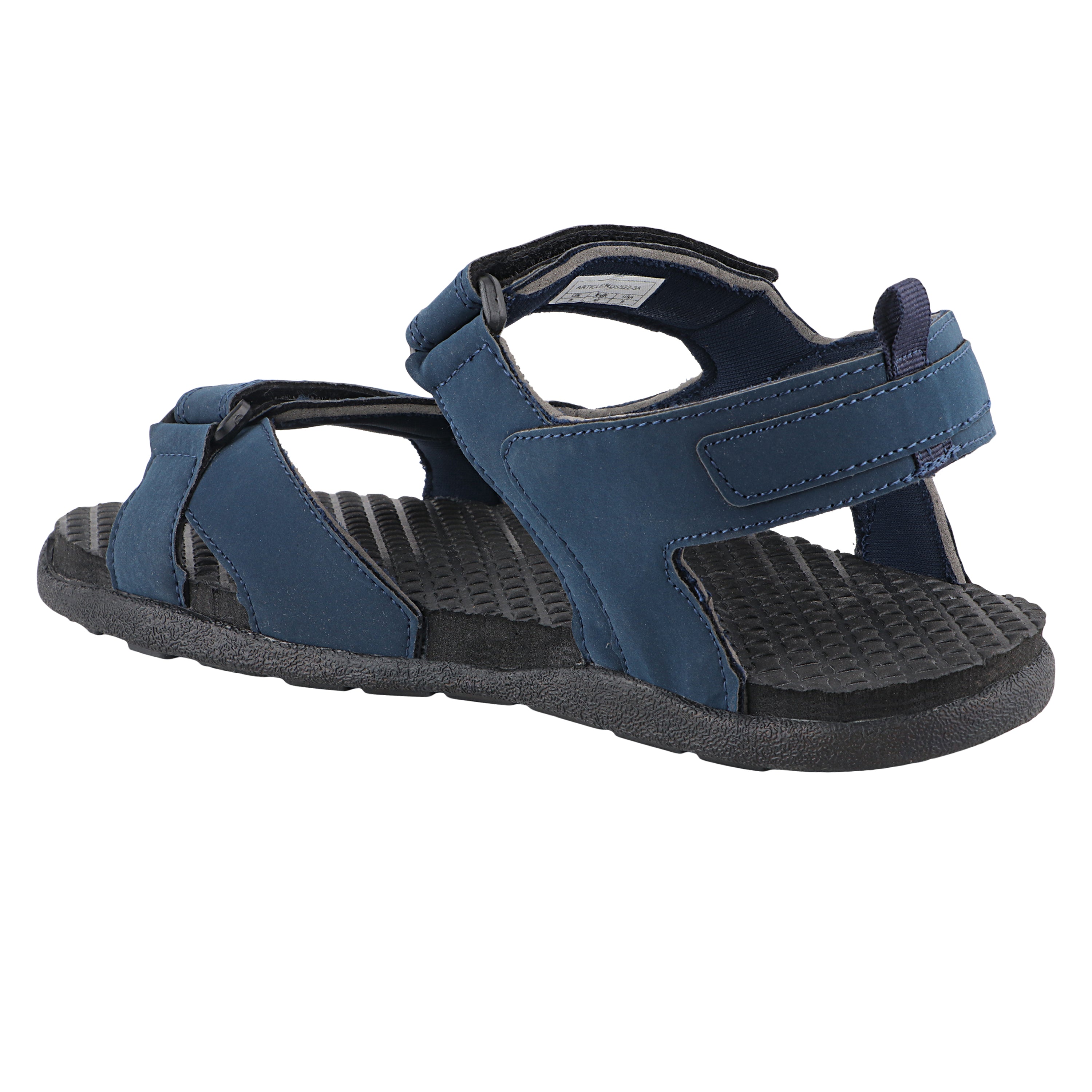 Fuel Roadster-02 Sandals For Men (Navy-Yellow)