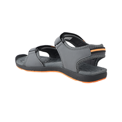 Fuel Mark Sandals For Men's (Grey-Orange)
