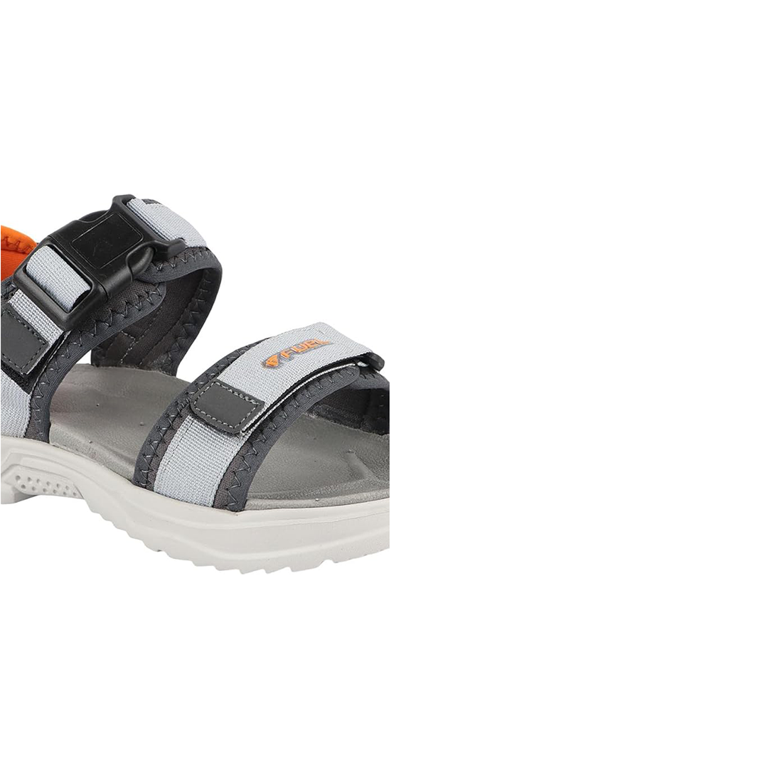 Fuel Phlox Sandals For Men's (GREY/ORANGE)