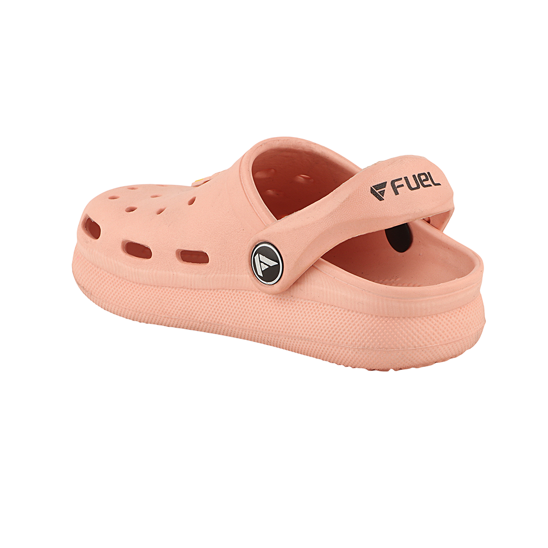 FUEL Hooper Clogs Slipper for 4-10 Years Boys/Girls (PEACH)