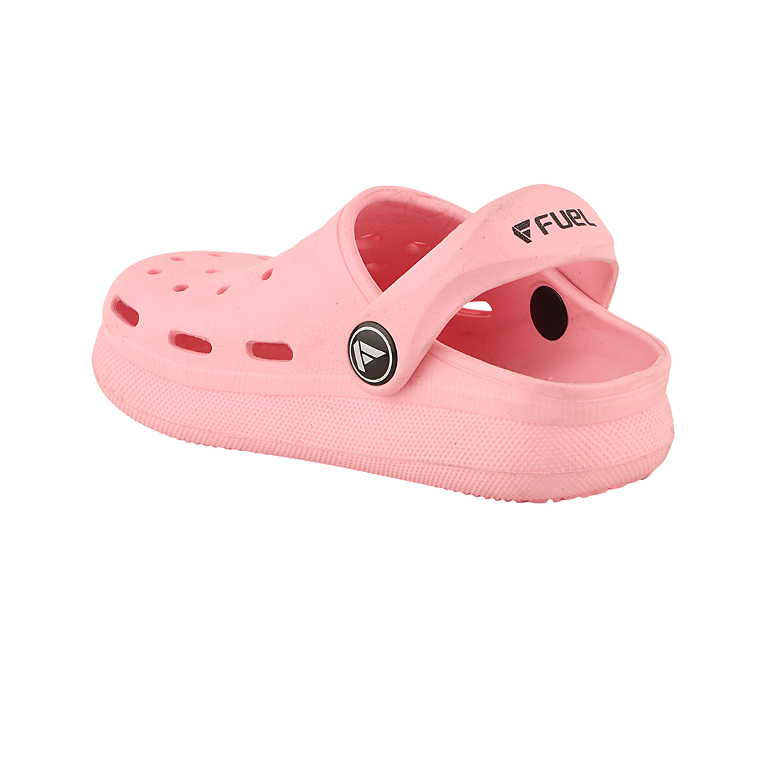 FUEL Hooper Clogs Slipper for 4-10 Years Boys/Girls (PINK)