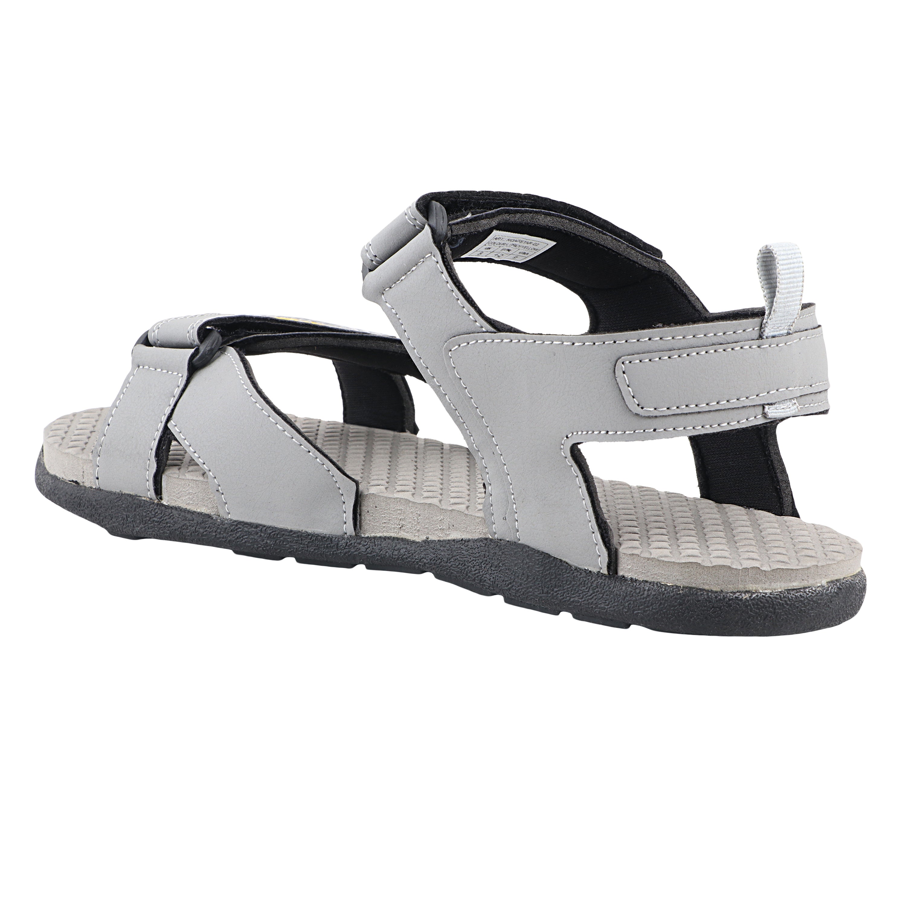 Fuel Roadster-02 Sandals For Men (Navy-Yellow)