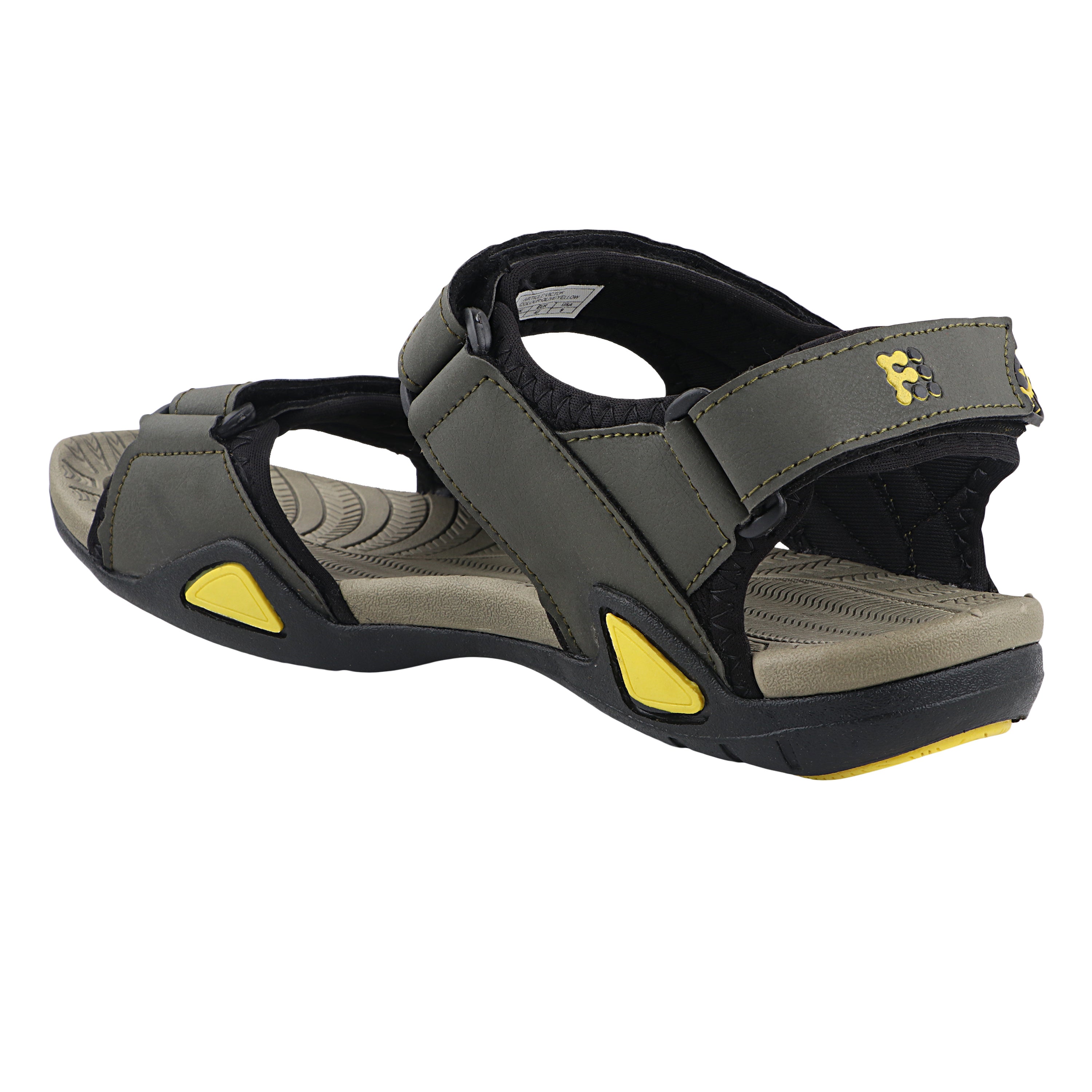 Fuel Victor Sandals For Men's (Olive-Yellow)