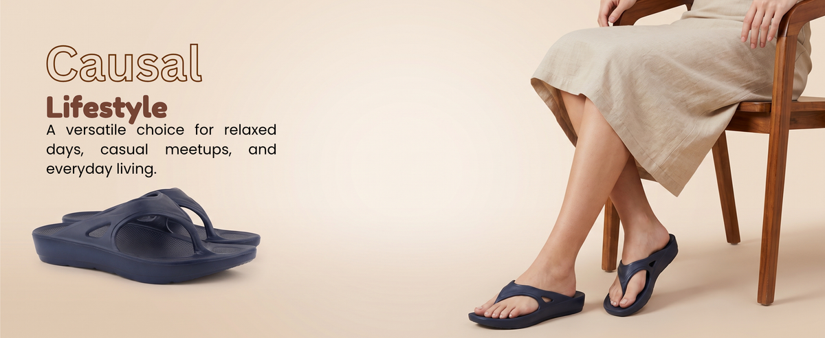 FUEL Comfort Women’s EVA Lightweight & Long-Lasting Slippers (Beige)
