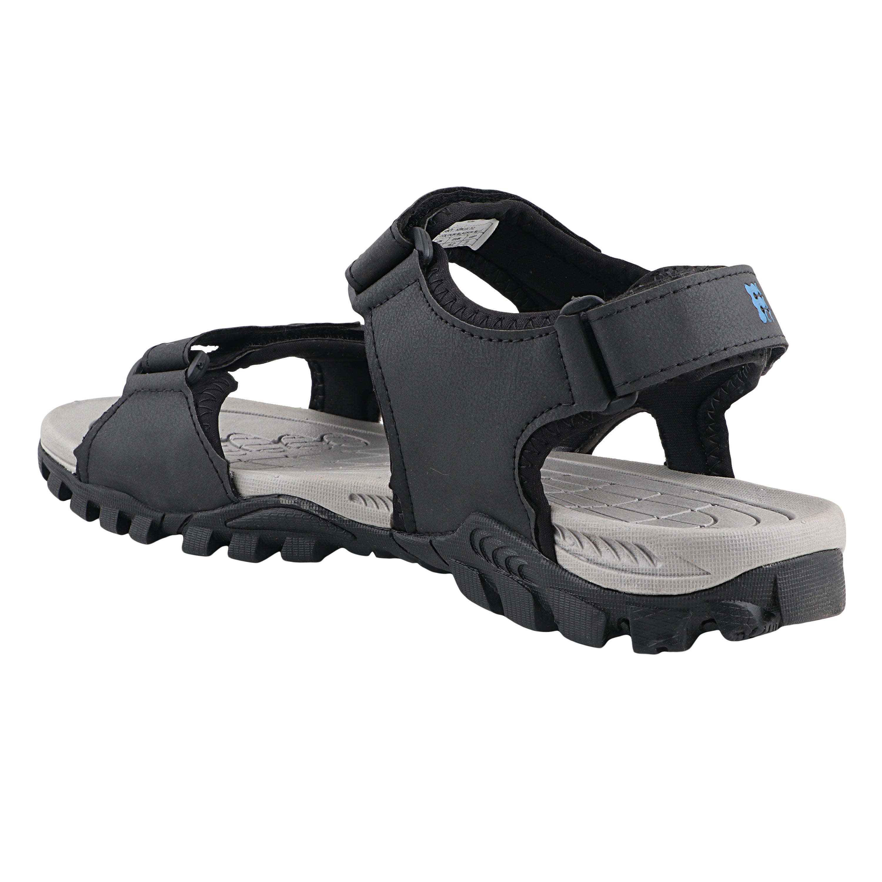 Fuel Krox-02 Sandals for Men's & Boys (Black/R.Blue)