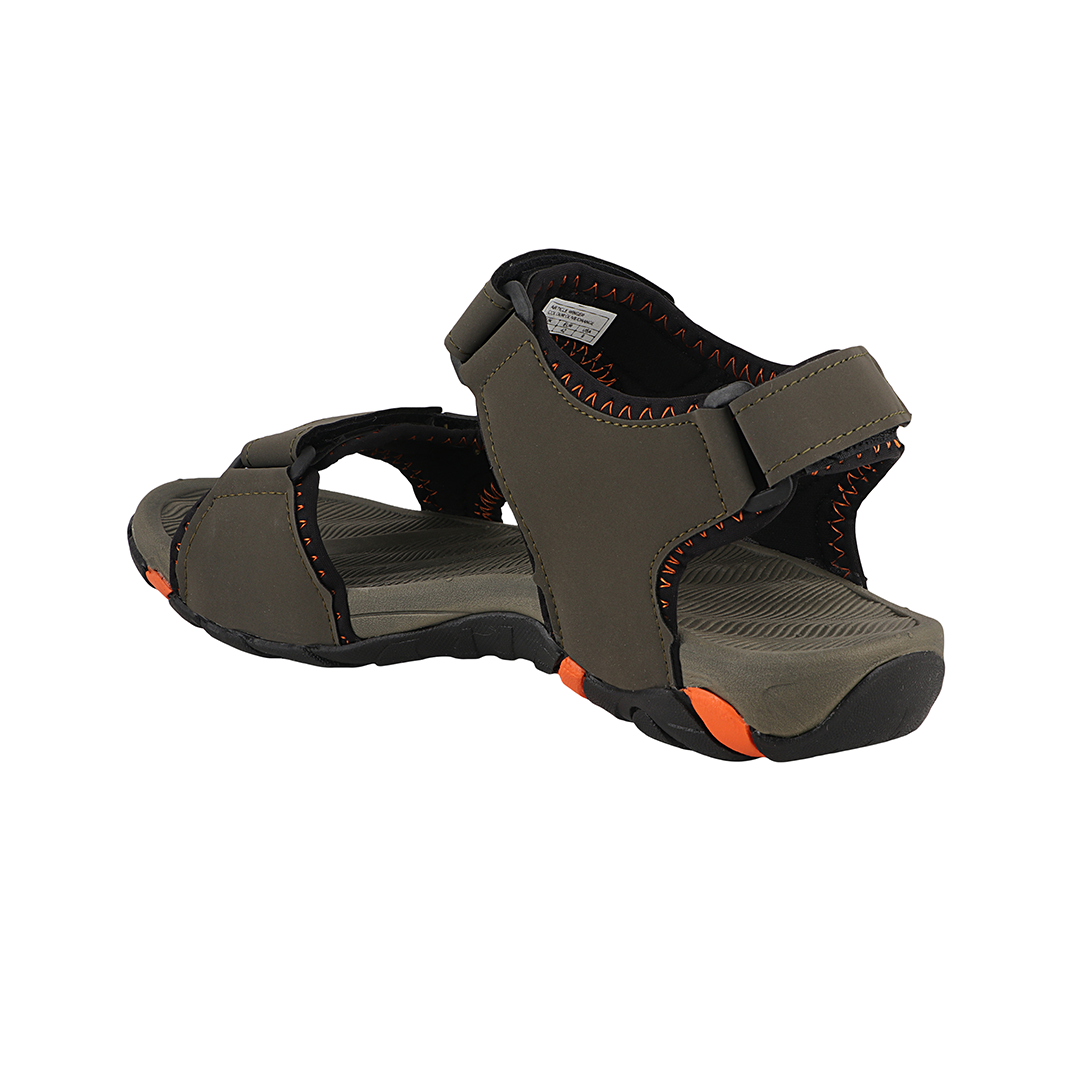 FUEL WINGER SANDALS FOR MEN'S (OLIVE-ORANGE)