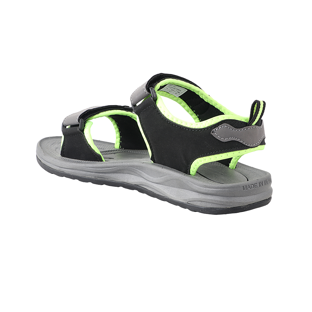 Fuel LEO Sandal For Men (Grey & P. Green)