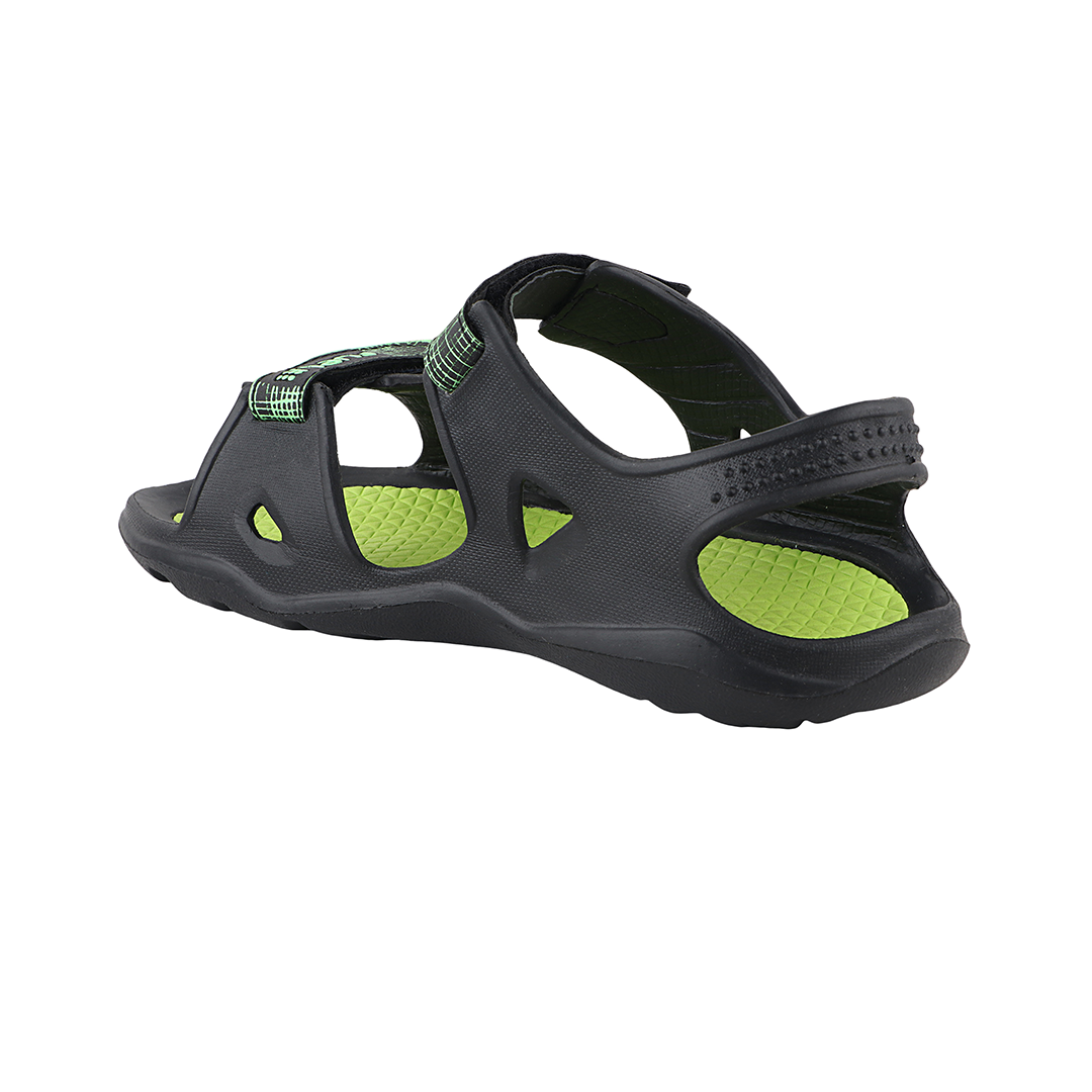 Fuel Jacob  Sandal For Men's (Black/P.GREEN)