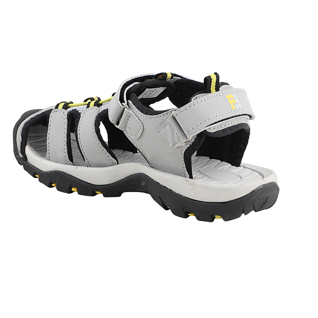 Fuel Luke Sandal For Boy's (Grey/Yellow)