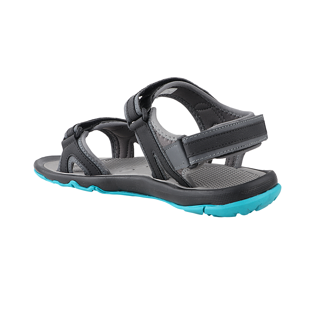 Fuel Captain Sandal For Men's (GREY/AQUA)