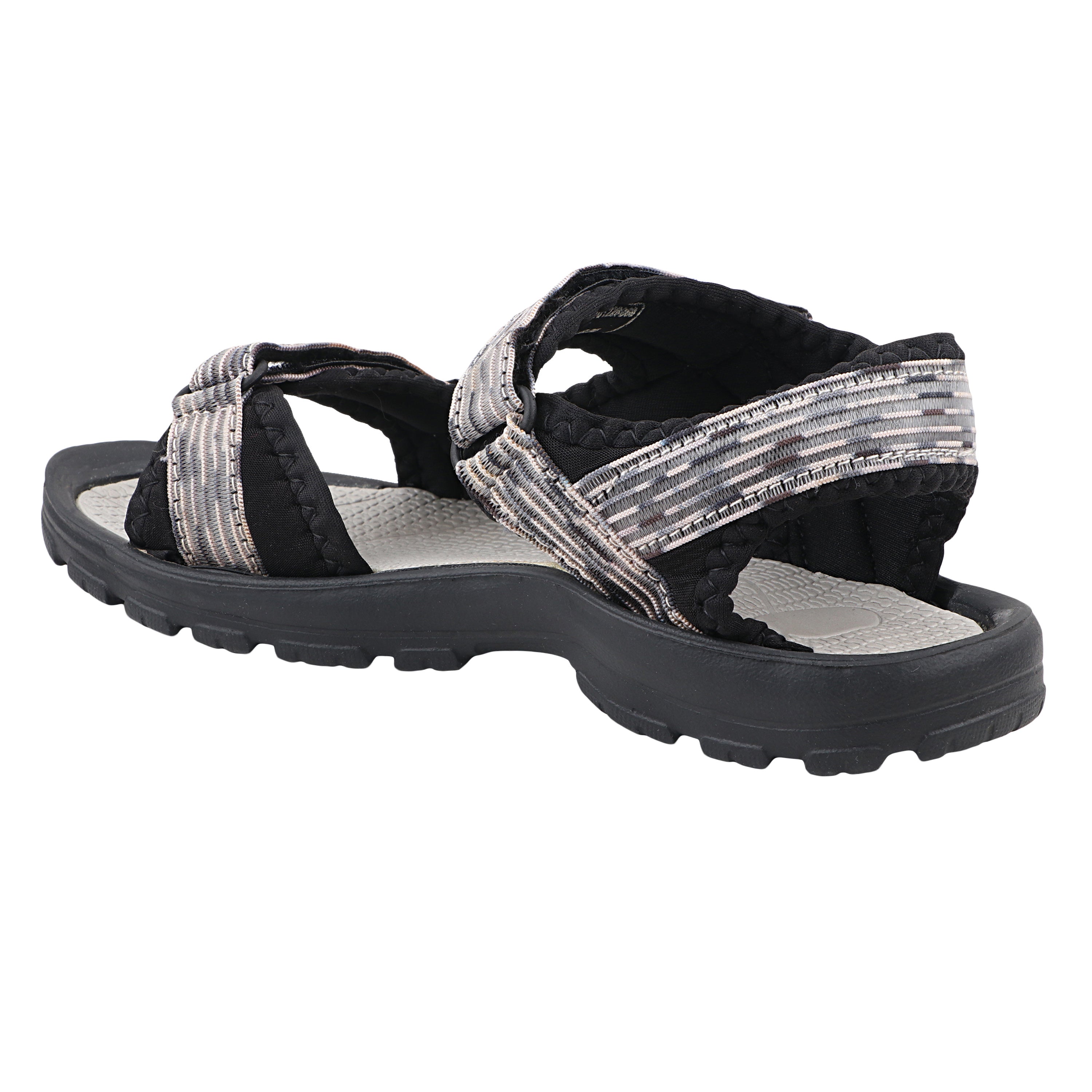 FUEL Comfortable and Stylish Dainya Sandals for Women (Black)