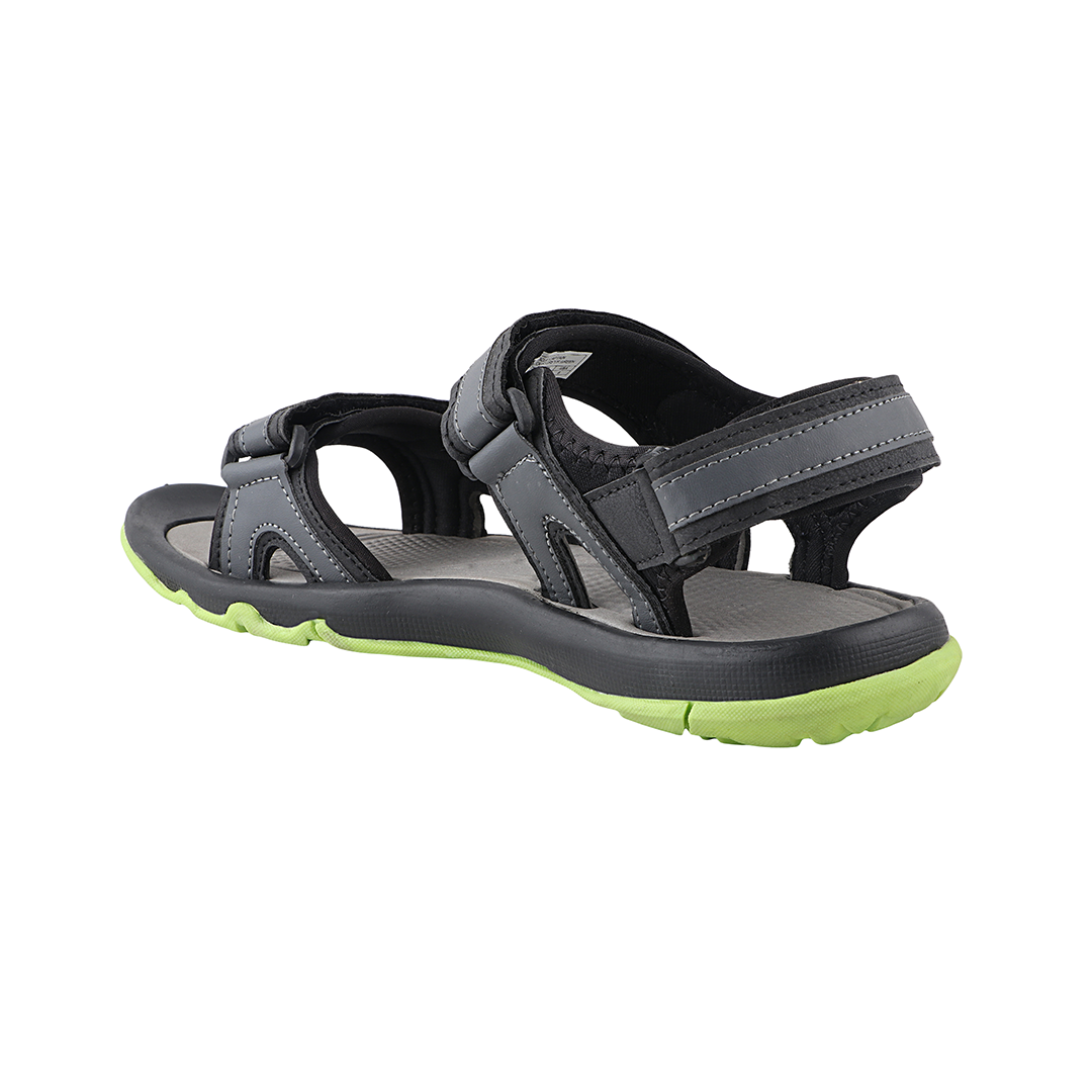 Fuel Captain Sandal For Men's (GREY/P.GREEN)