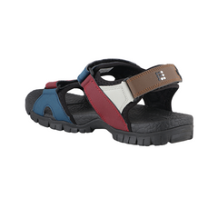 Fuel Rambo-01 Sandals For Men's (Black-Maroon)
