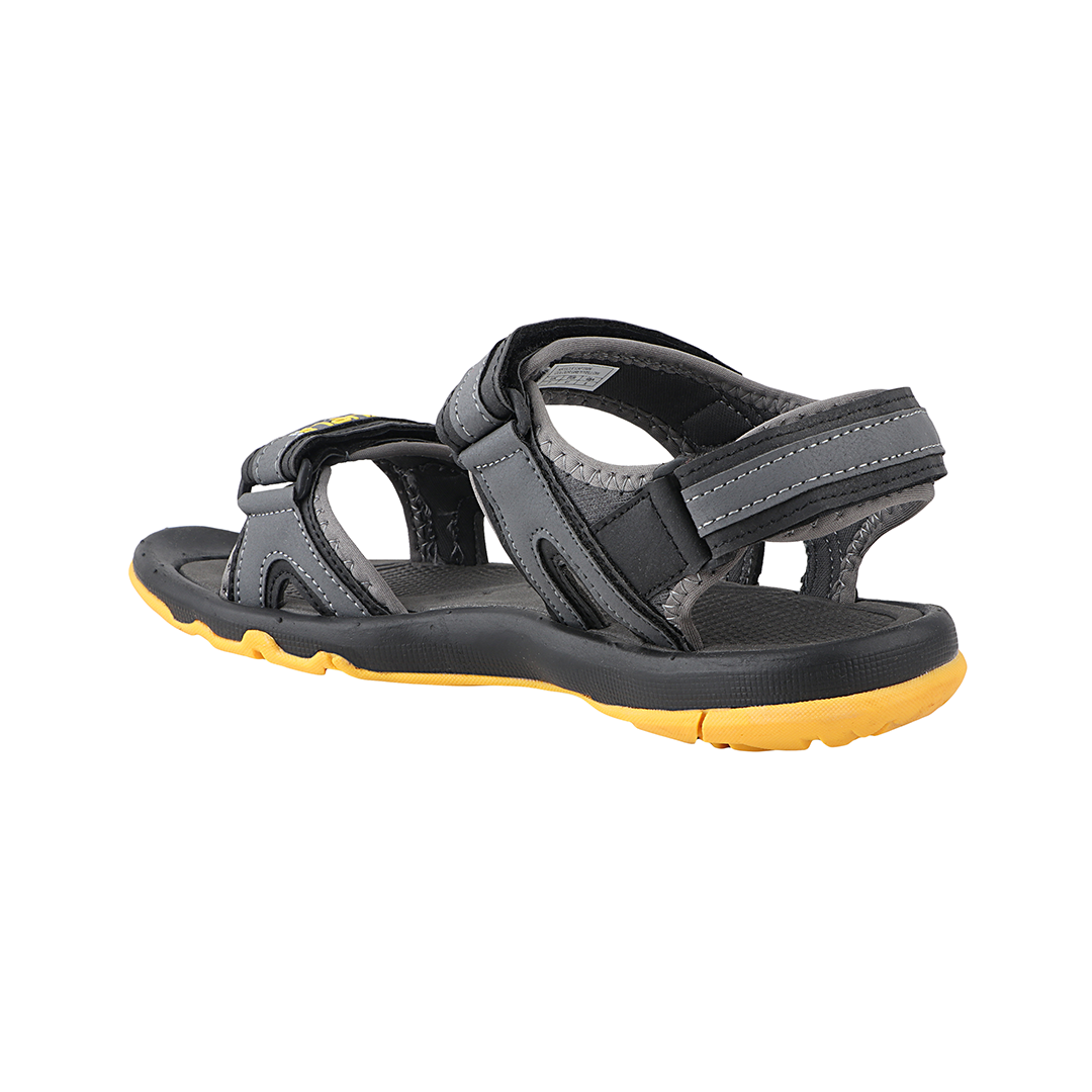 Fuel Captain Sandal For Men's (GREY/YELLOW)