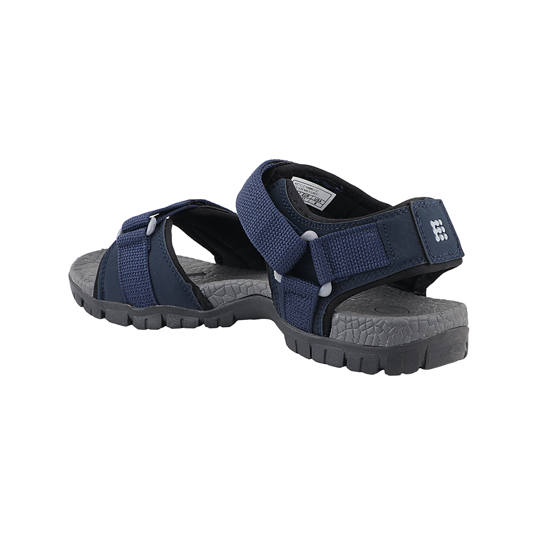 Fuel Rambo-02 Sandals For Men (Navy D. Grey)