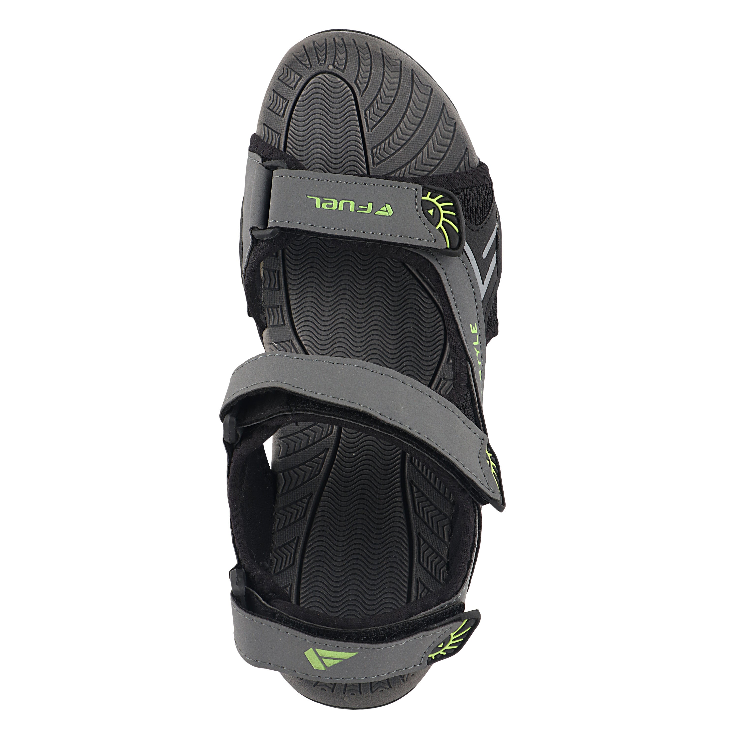 Fuel Victor Sandals For Men's (D Grey-P Green)