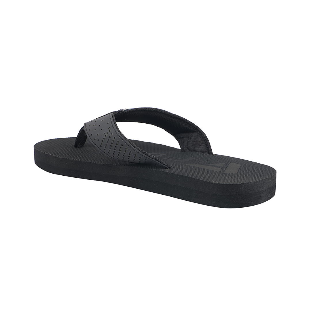 FUEL Men's Slippers, Flip Flops For Men (FMS-02) BLACK