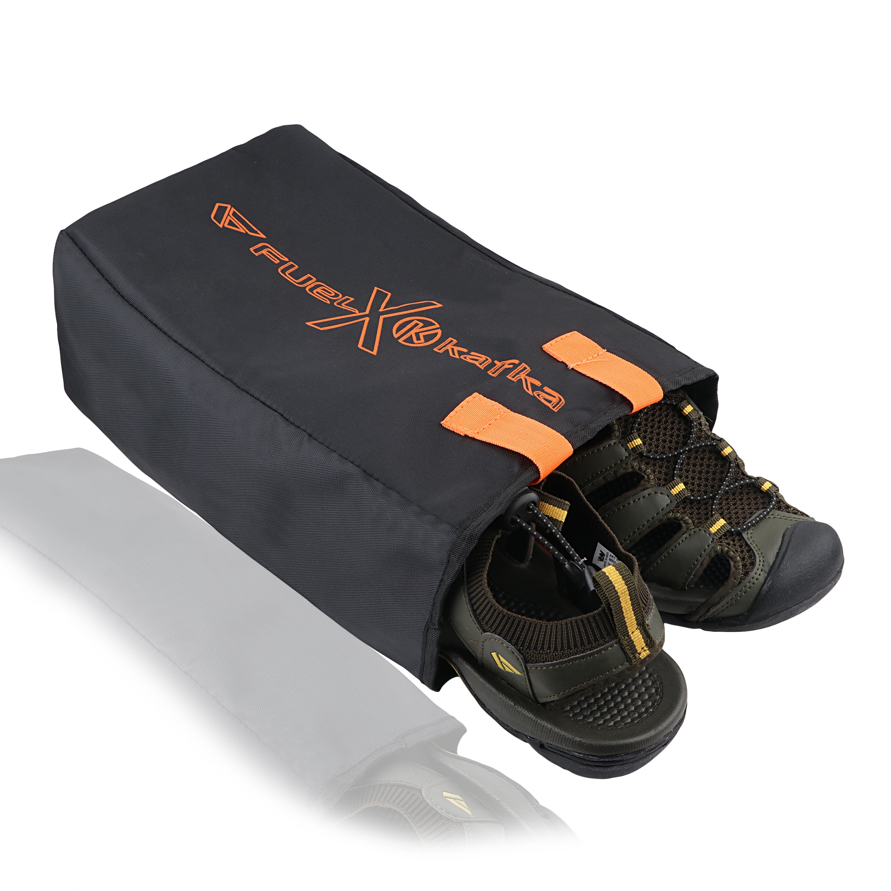 Fuel Shoes Bag (Black & Orange)